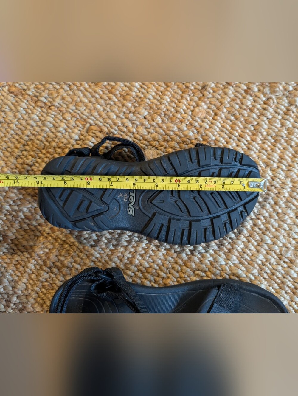 Teva Black Sport Sandals - Picture 6 of 7